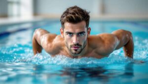 Bauchfett loswerden: Nach dem Schwimmen ist die „Aqua Plank" die effektivste Übung für einen flachen Bauch