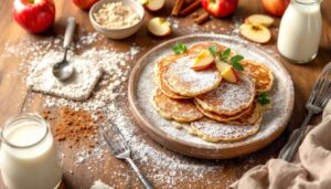 Leichte Apfelküchlein ohne Frittieren: das kalorienarme Rezept, das begeistert