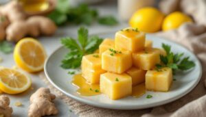 Ingwer-Würfel selber machen für eine leichte Verdauung nach üppigen Mahlzeiten: So einfach geht's